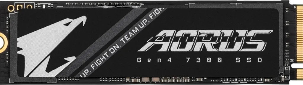 Gigabyte AORUS Gen4 7300E SSD 1To NVMe M.2 - Vitesse de Lecture 7300 Mo/s