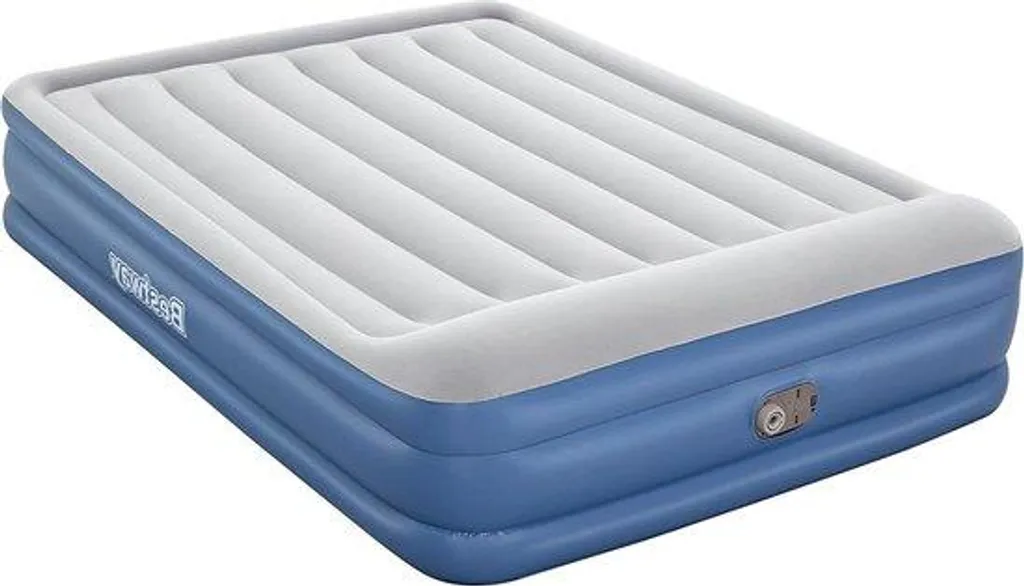 Lit d'appoint gonflable 2 personnes XL idéal pour camping et invités
