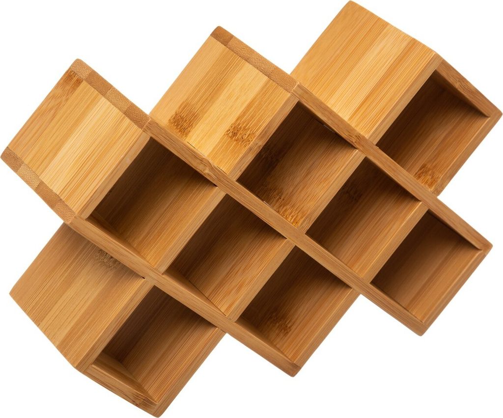 5five Simply Smart Organizer für Gewürze aus Bambus braun Produktbild 