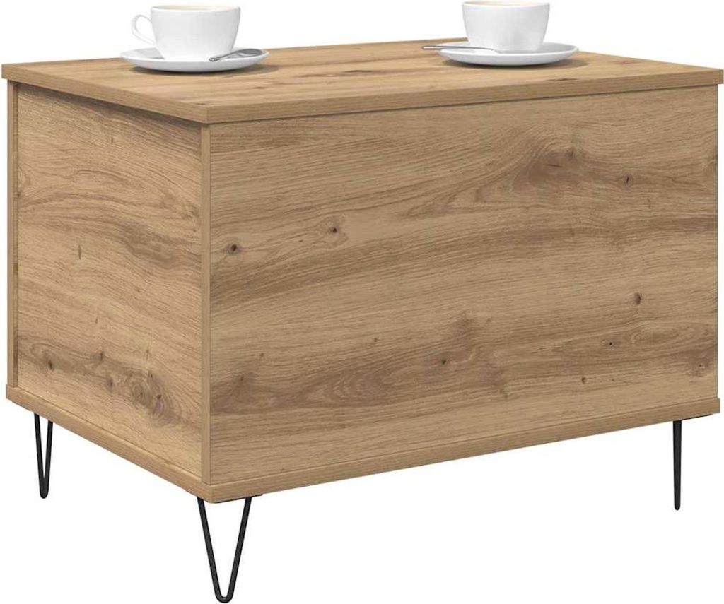 "Sonderangebot" Couchtisch - HOMMIE - modernes Design Wohnzimmertisch- Artisan-Eiche 60x44,5x45cm Holzwerkstoff - Couchtische NeuMöbel9018530