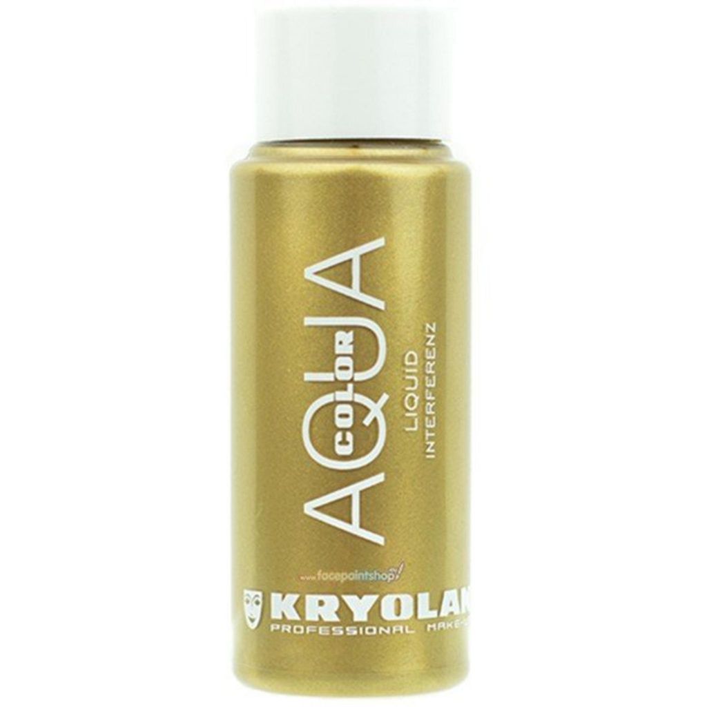 Kryolan aquacolor interferenz płynne złoto Zdjęcie produktu 