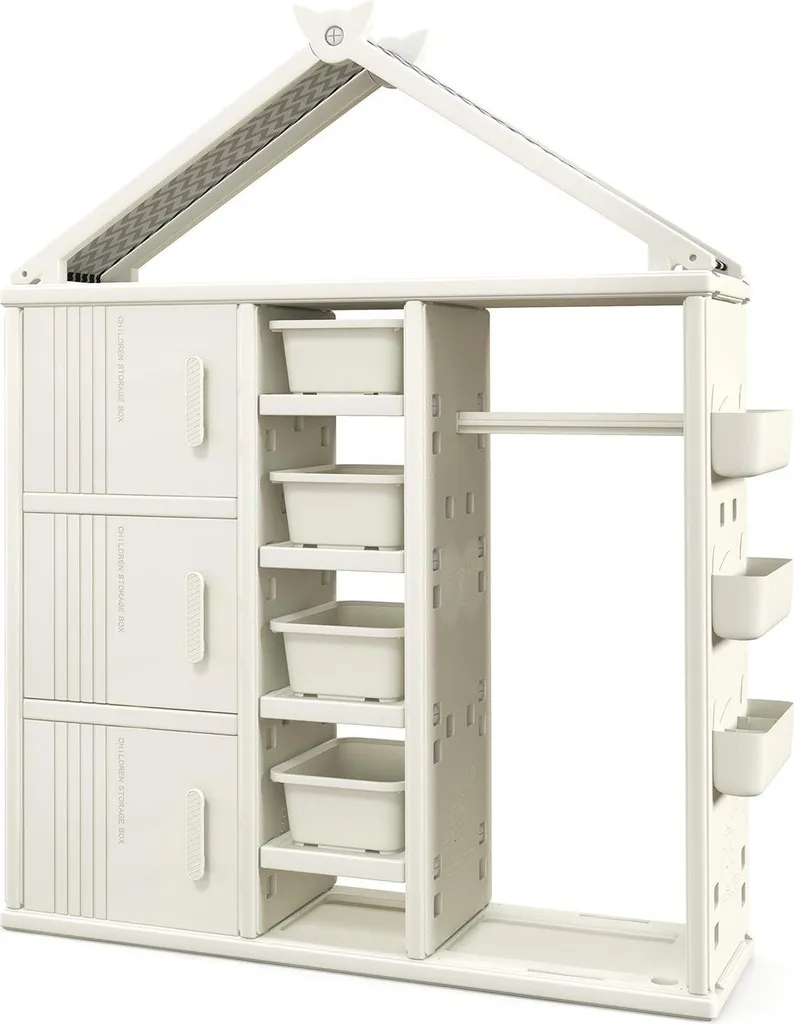 Armoire pour enfants maison : la solution pour une chambre enfin rangée