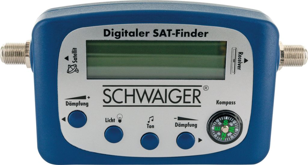 Sat Finder Digitaler LED Display SF 80 Schwaiger Neu