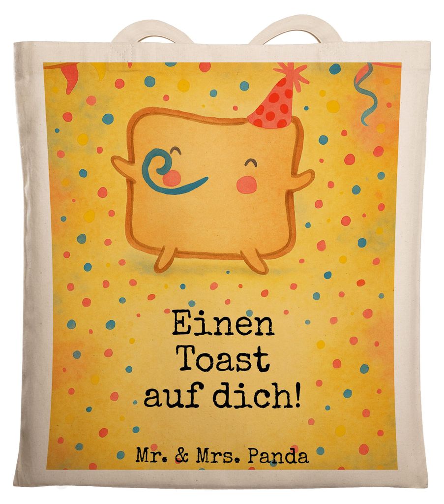 Mr. & Mrs. Panda Beutel Toast Party Design - Weiß - Geschenk, Valentinstag, für Frauen, Tasche, Tote Bag, Freundin, Jahrestag, dokumententasche, ...