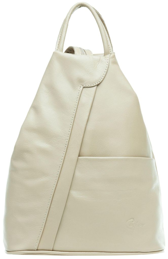 Caspar 2in1 Leder Rucksack Schultertasche Sportlich Produktbild 