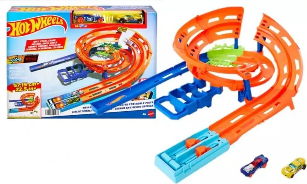 Hot Wheels Action HTK17 Véhicule Jouet Performant avec Châssis Renforcé