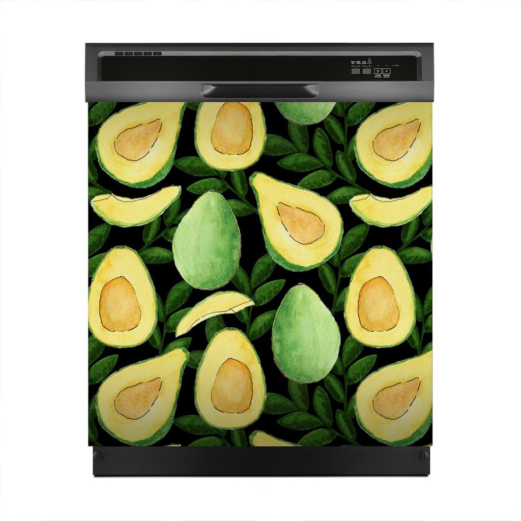 Magnete Dekorative 60x60 cm Küche Magnetmatte Spülmaschine - Avocado Früchte