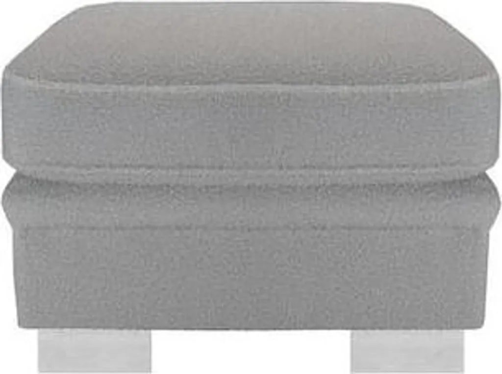 Pouf d'appoint Ronay Teddy Slate-White - Idéal pour coin lecture et détente - 3