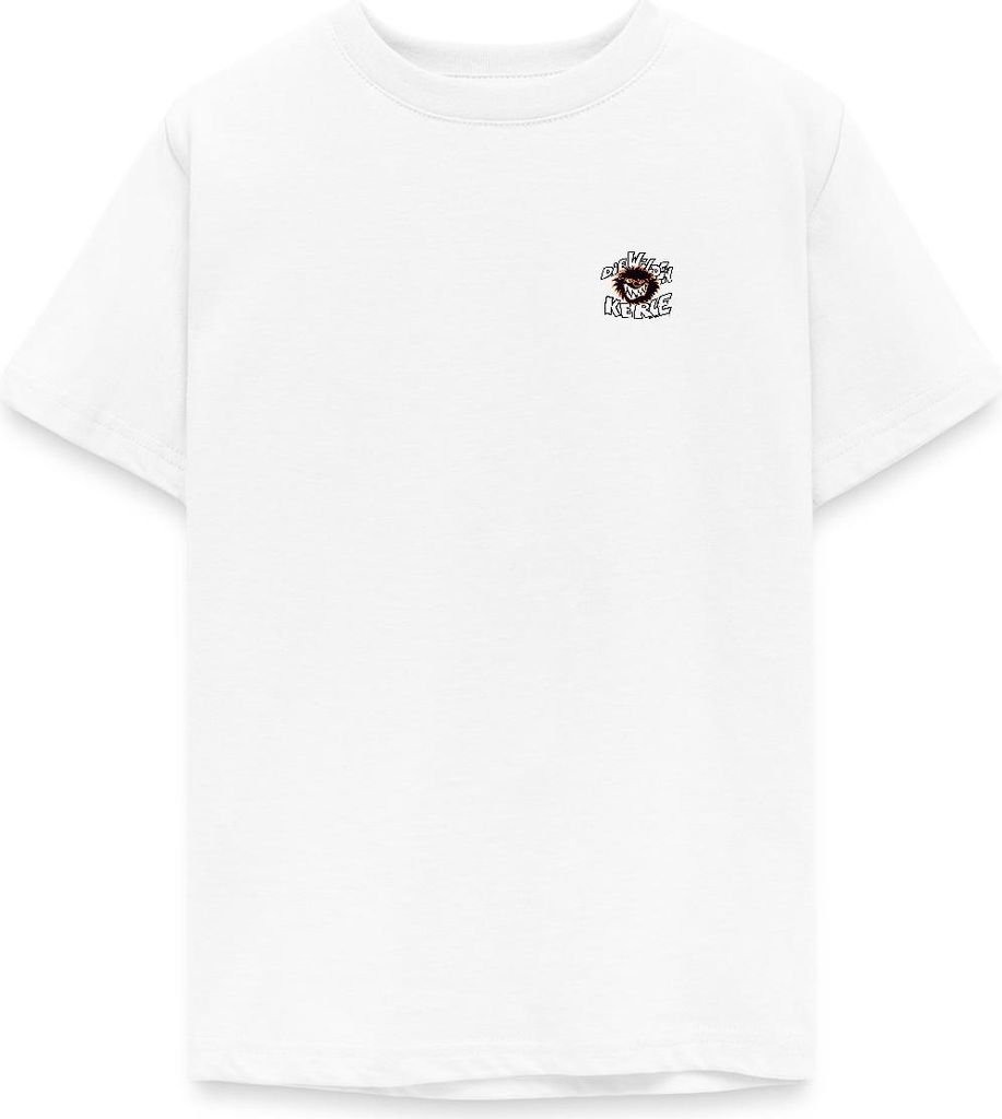 Spreadshirt Die wilden Kerle Kleines Logo Teenager T-Shirt, 134/146 (9-11 Jahre), Weiß