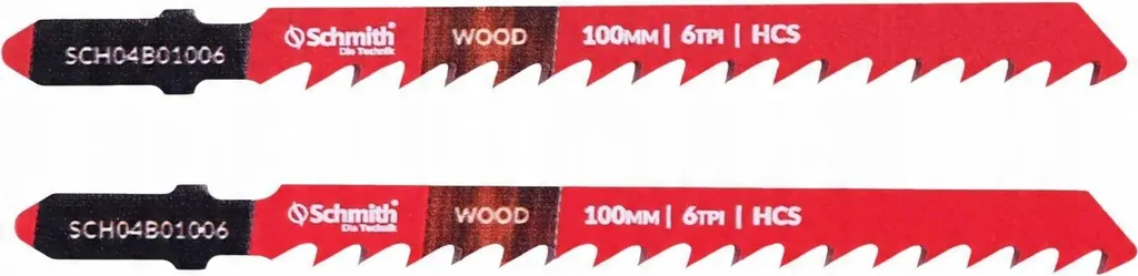 Lame de scie sauteuse bois 100mm SCHMITH : accessoire pour bricolage DIY