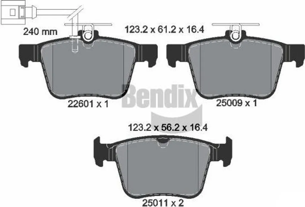 Fin des sifflements : Plaquettes de frein BENDIX pour Audi A3 8V et TT
