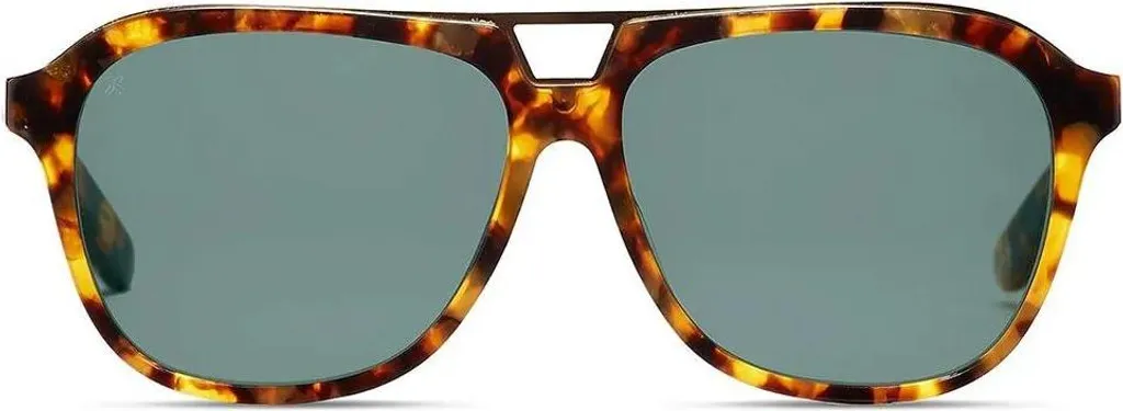 Lunettes de soleil de créateur marron pour homme Skull Rider Modèle Chic