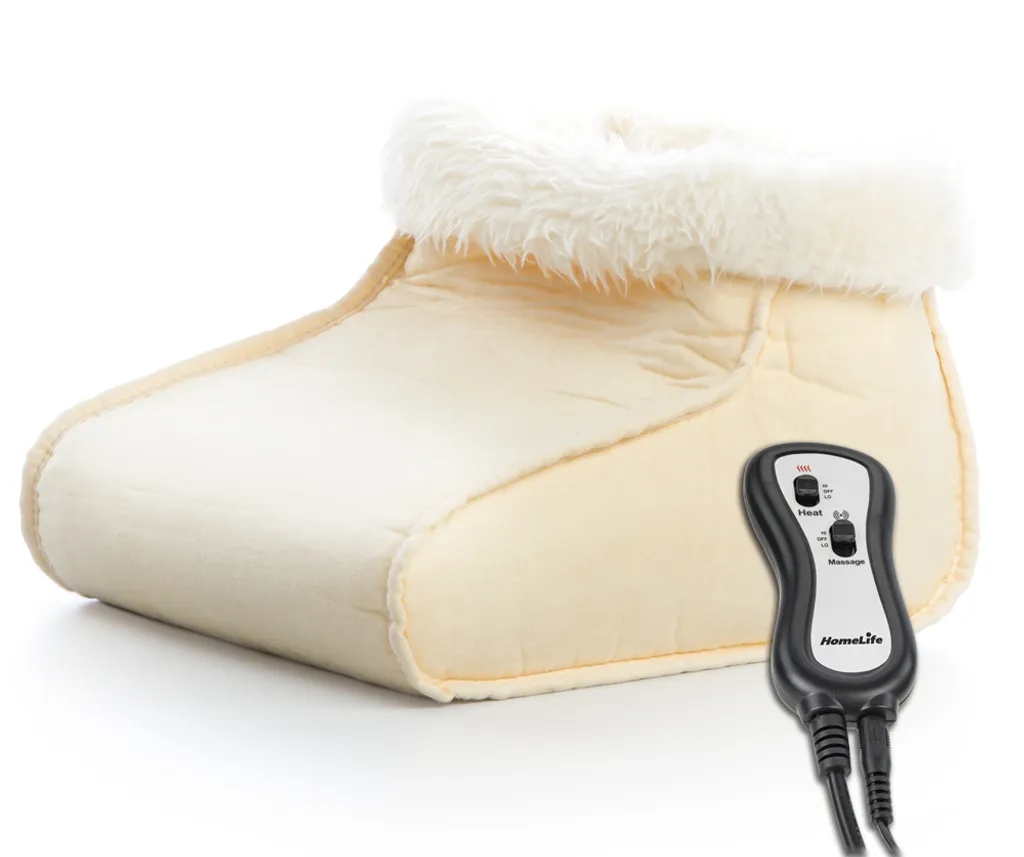 Chaussure Chauffante Électrique Massage SM7446 - Relaxante et Douce
