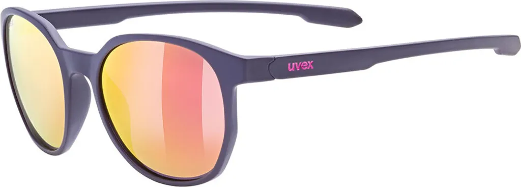 Uvex Lgl 54 Lenti Specchiate Viola e Oro | Protezione UV400 Lifestyle