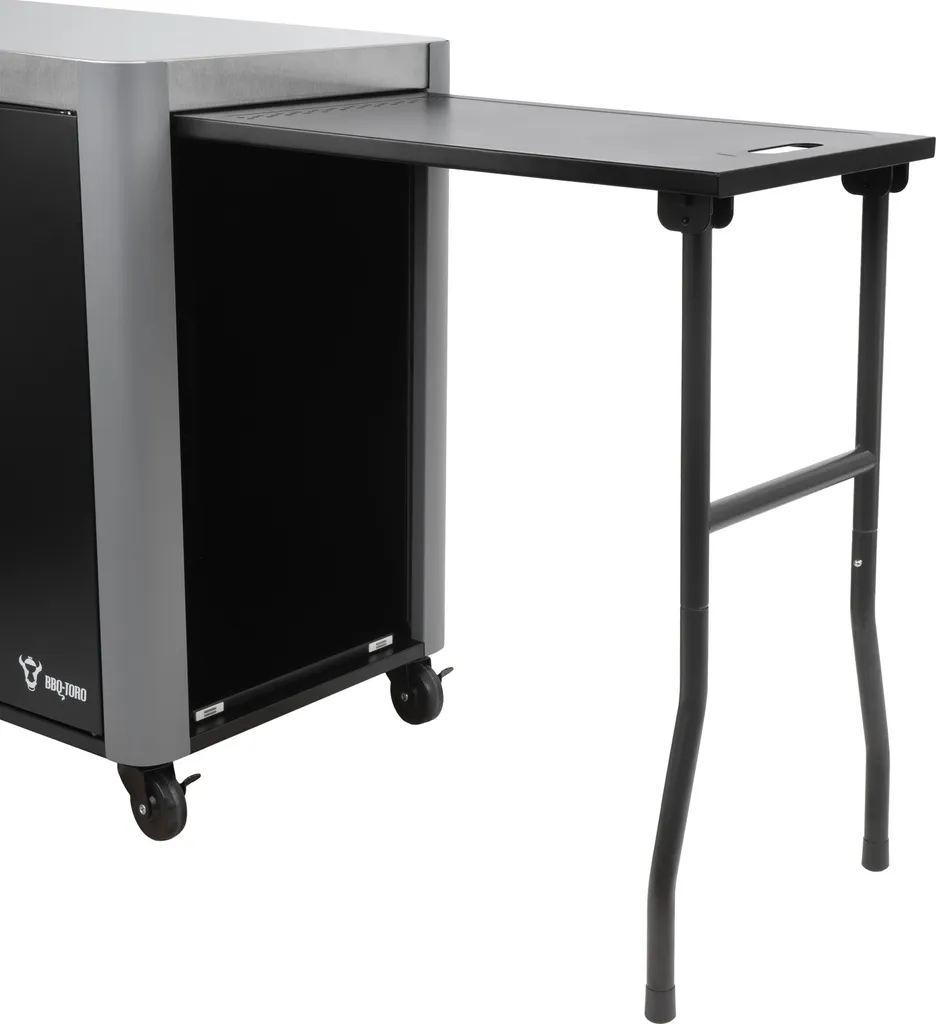 Table de gril et de service avec plan de travail 95 cm - Meuble d'appoint