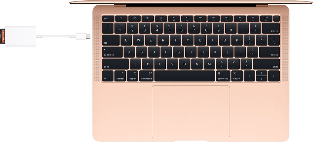 Apple USB-C SD-Kartenlesegerät, weiss Produktbild 2