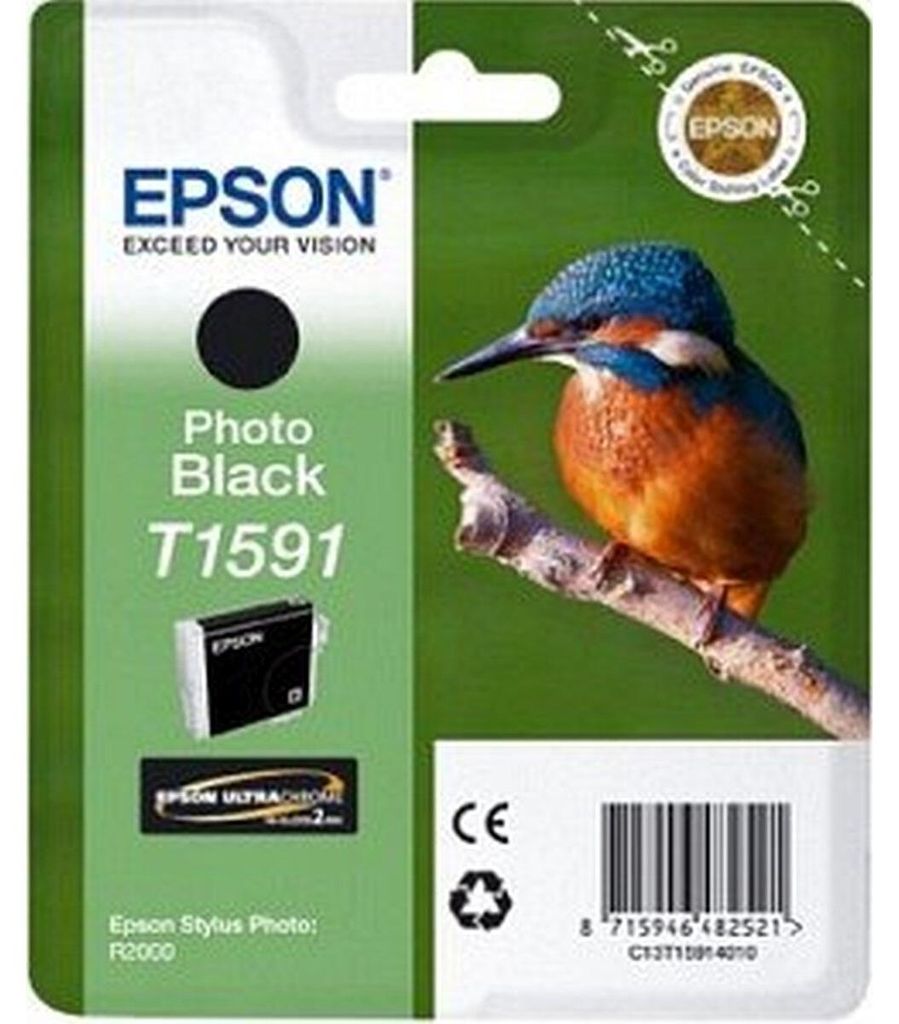 Epson T1591 Druckerpatrone Photo schwarz