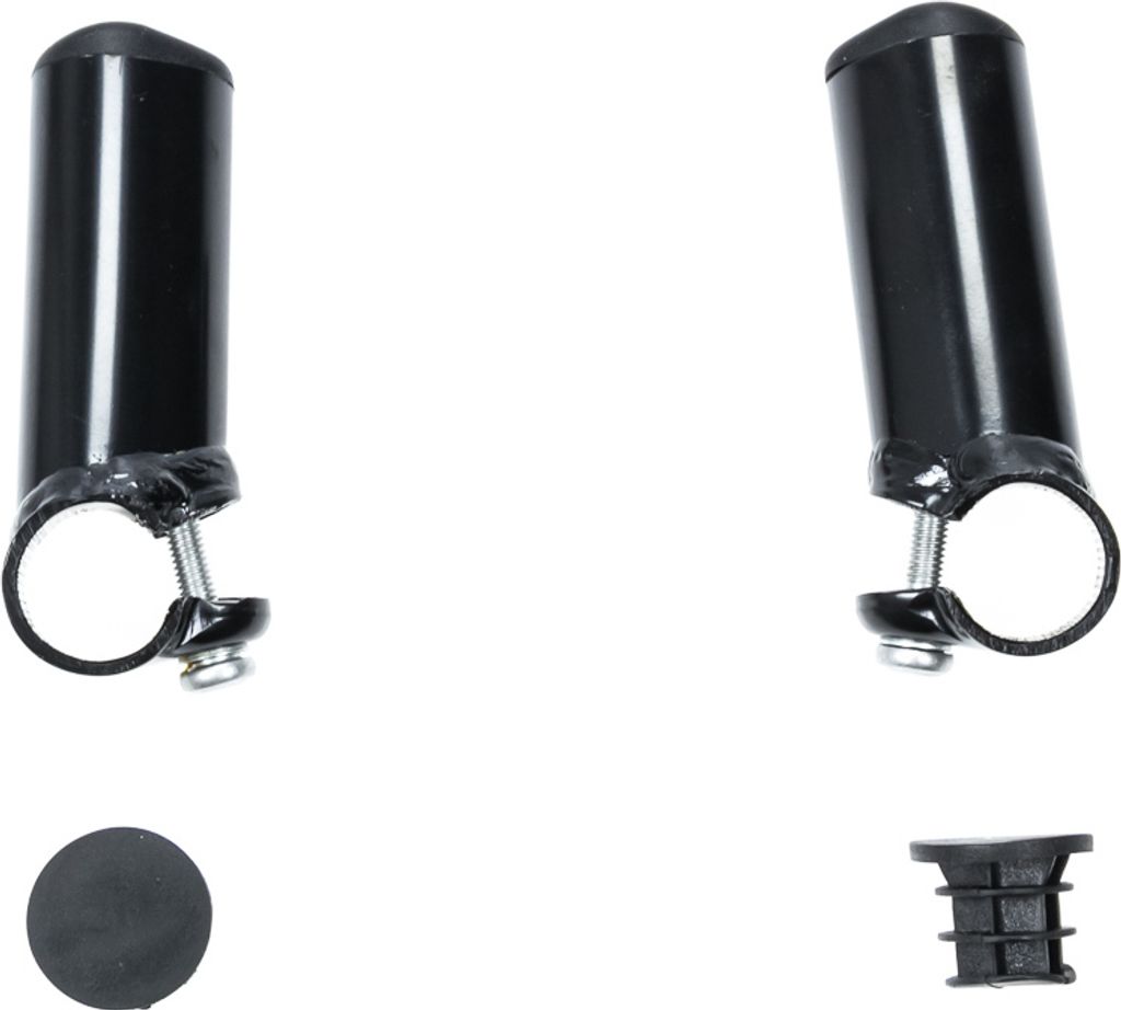 1 Paar Bar Ends Fahrrad Lenker MTB Hörnchen Griff 7 cm mit Produktbild 