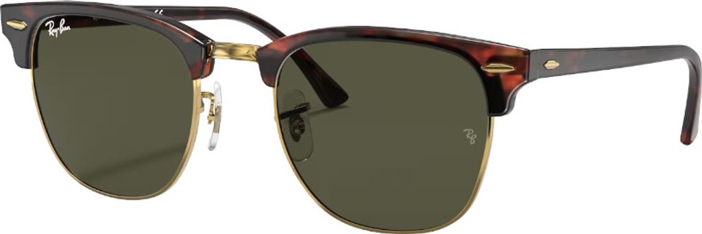Ray-Ban CLUBMASTER Grün / Schildpatt auf Gold M