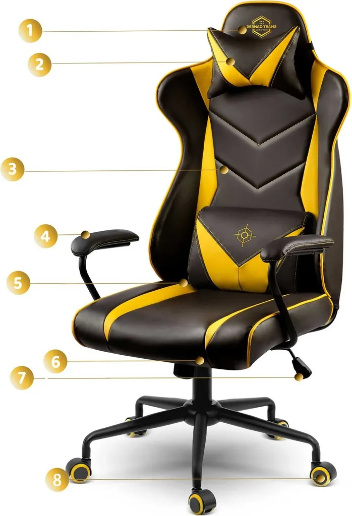 Chaise gaming Sofotel Blitzcrank ergonomique contre le mal de dos - 9