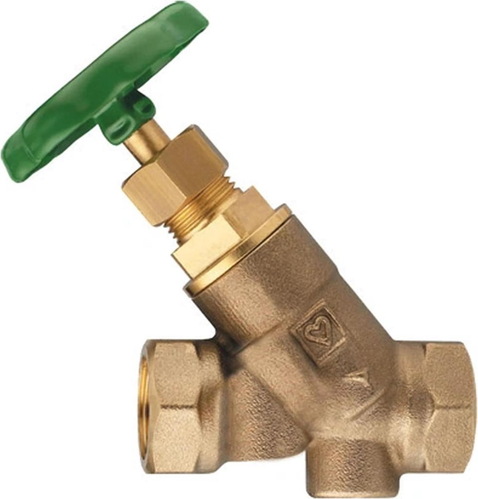 Herz Stroemax W, Trinkwasser-Absperrventil, Schrägsitzform, 3/4" IG, Fig. 24115/02, 1 Stk.