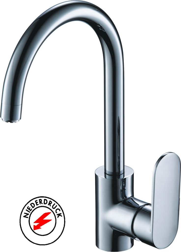 Beitz & Walz AQVAPLUS Spültisch-Ehm. ND Hebel seitlich chrom