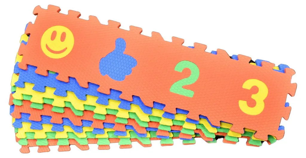 Tapis de Jeu Alphabet et Chiffres - Mousse EVA Amortissante 36 Pièces
