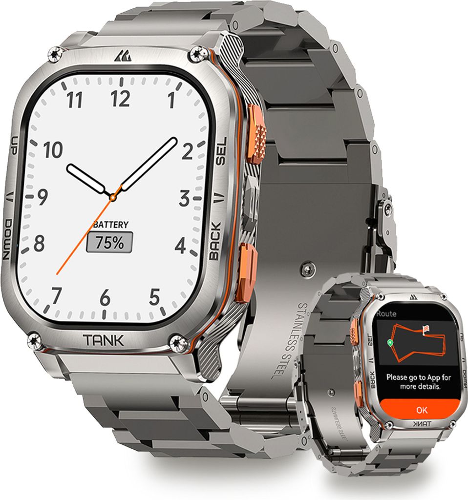 2024 KOSPET Smartwatch Strapazierfähige Sportuhr für Produktbild 