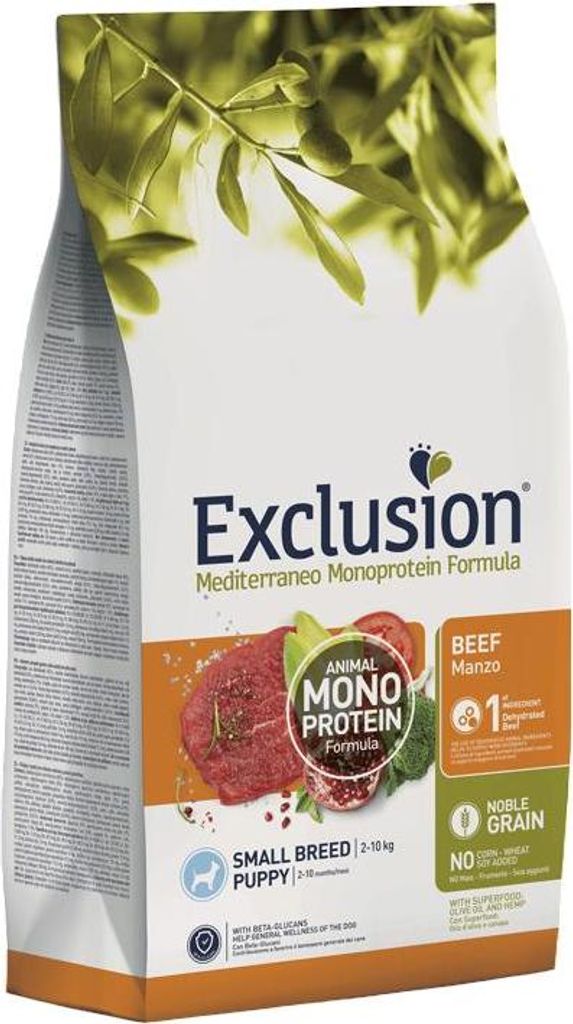 EXCLUSION NGPBS02 PUPPY SMALL Granulat für Welpen kleiner Produktbild 