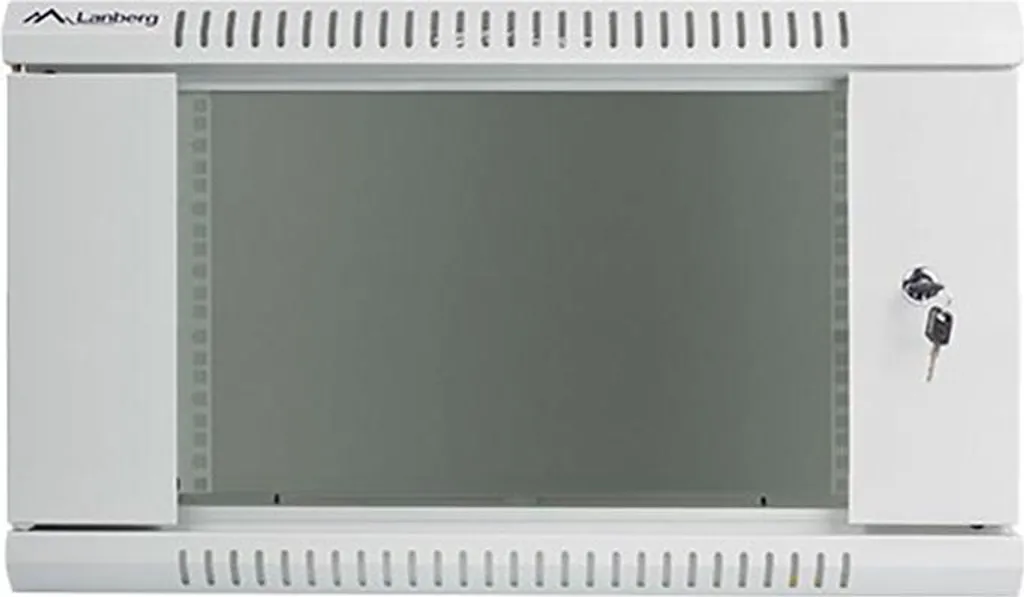 Rack Informatique 19" 6U Mural pour Installation Réseau et Serveur