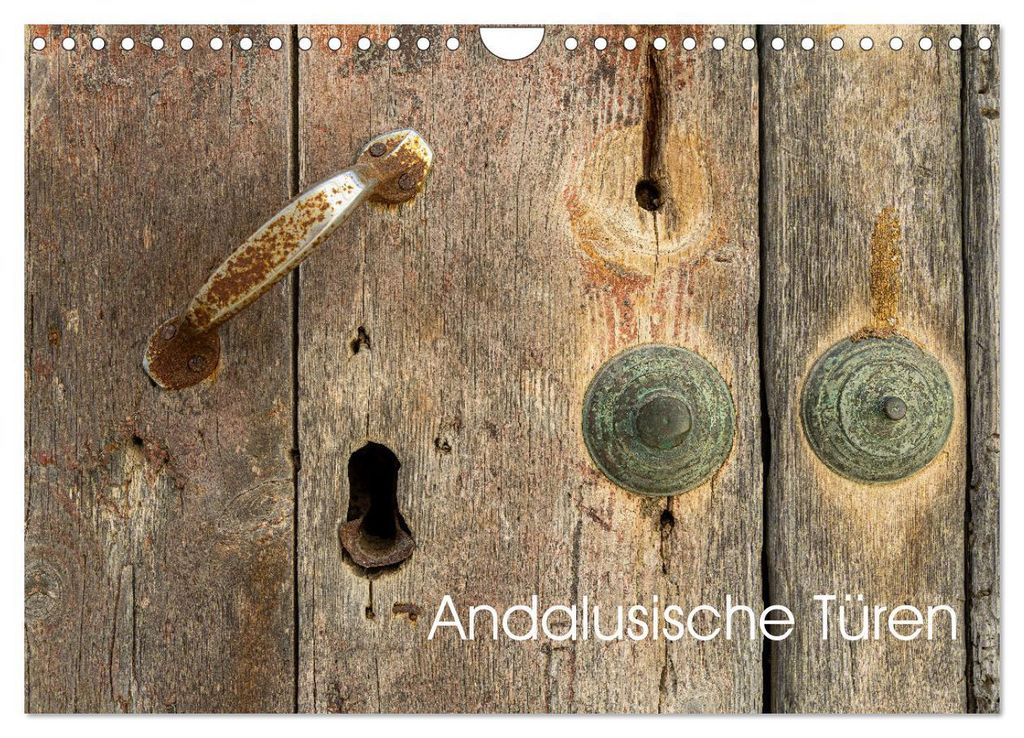 Andalusische Türen (Wandkalender 2027 DIN A4 quer), CALVENDO Monatskalender