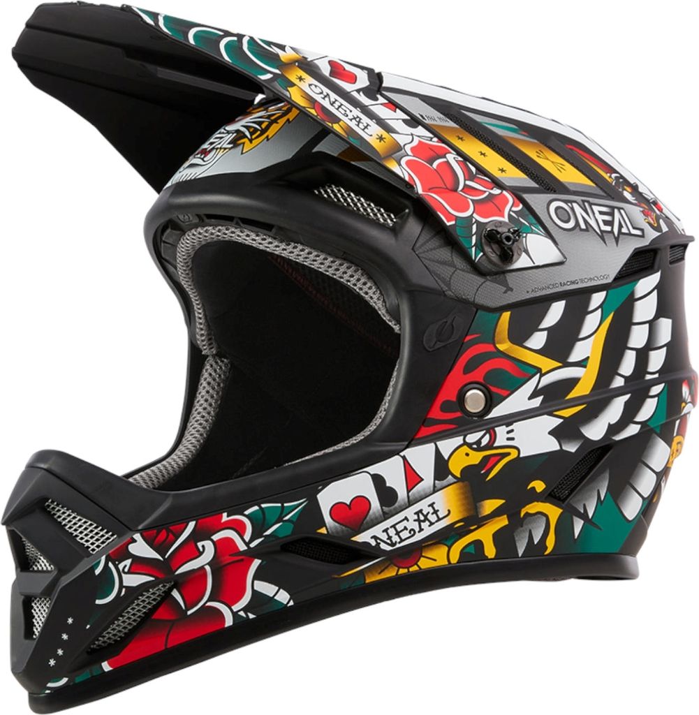 Oneal Backflip Inked Multi Downhill Helm, mehrfarbig, S (55/56)
