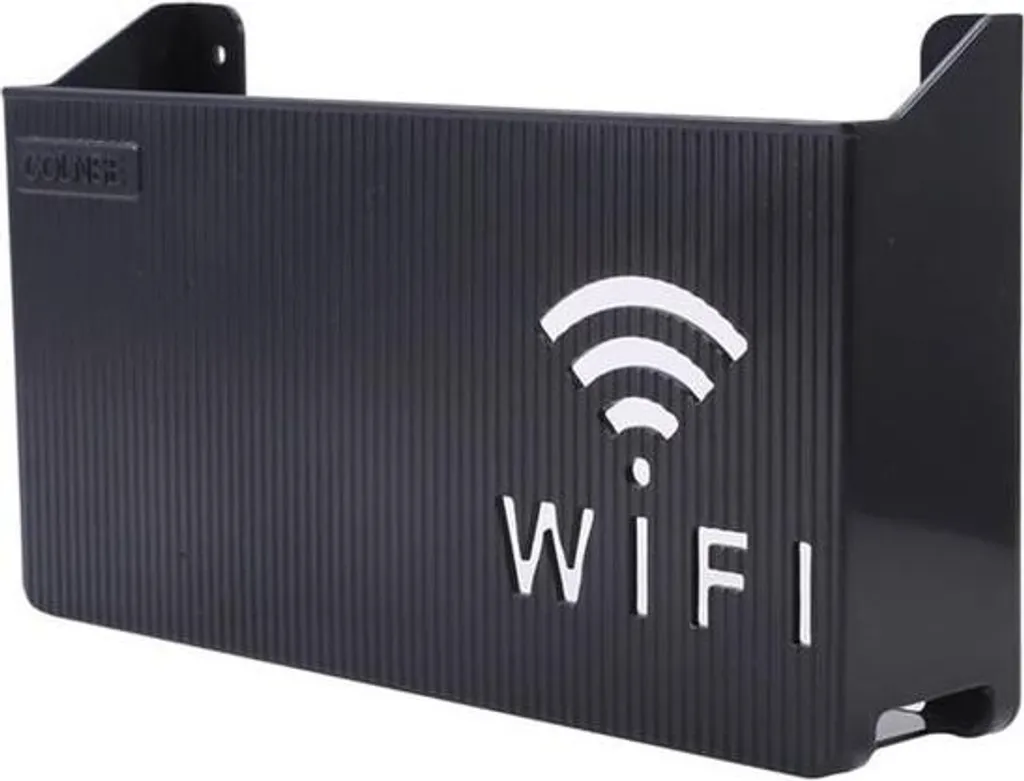 Boîte pour cacher les câbles du routeur - Support mural Wi-Fi sans désordre