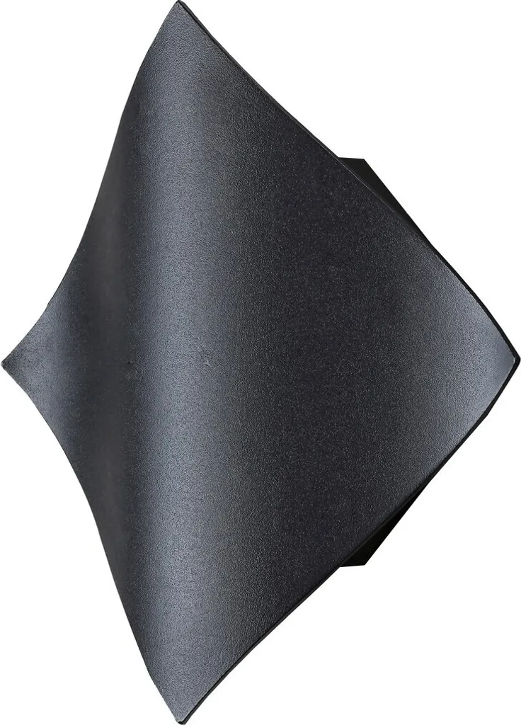 Applique murale LED 11W IP44 Navia Noir | Éclairage Extérieur Design
