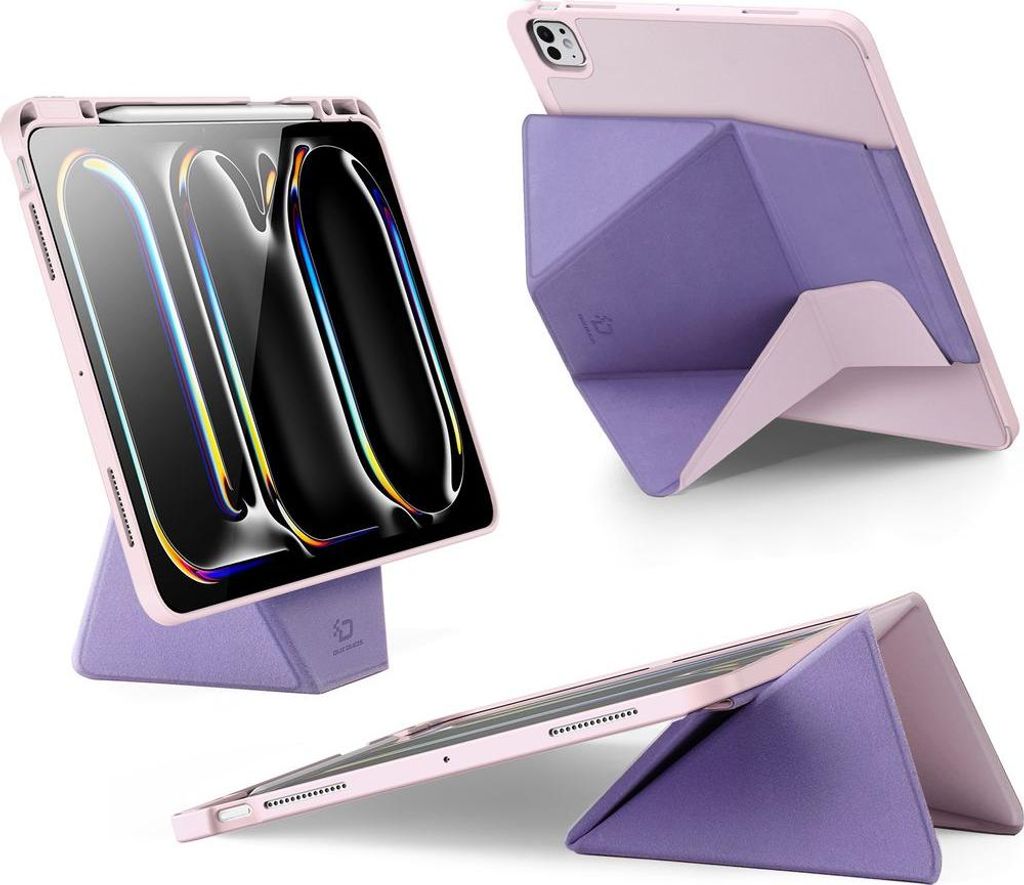 Hülle mit Klappe für iPad Pro 13" 2025 / 2024, Dux Ducis Vers, Rosa