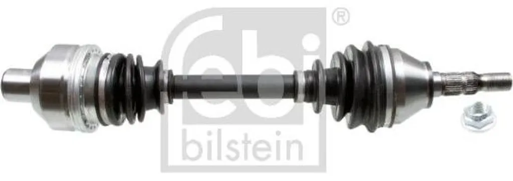 Arbre de transmission FEBI 182436 Acier Renforcé pour Astra H Fiable