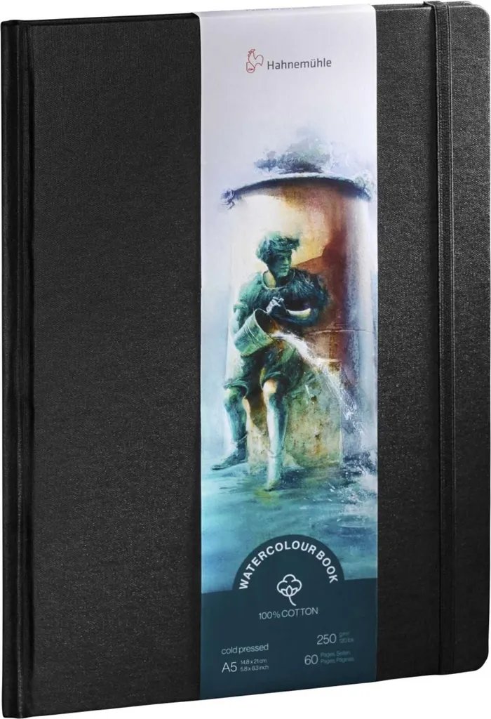 Carnet Aquarelle A5 Hahnemühle 250g 60 Pages : Évitez le Papier Gondolé