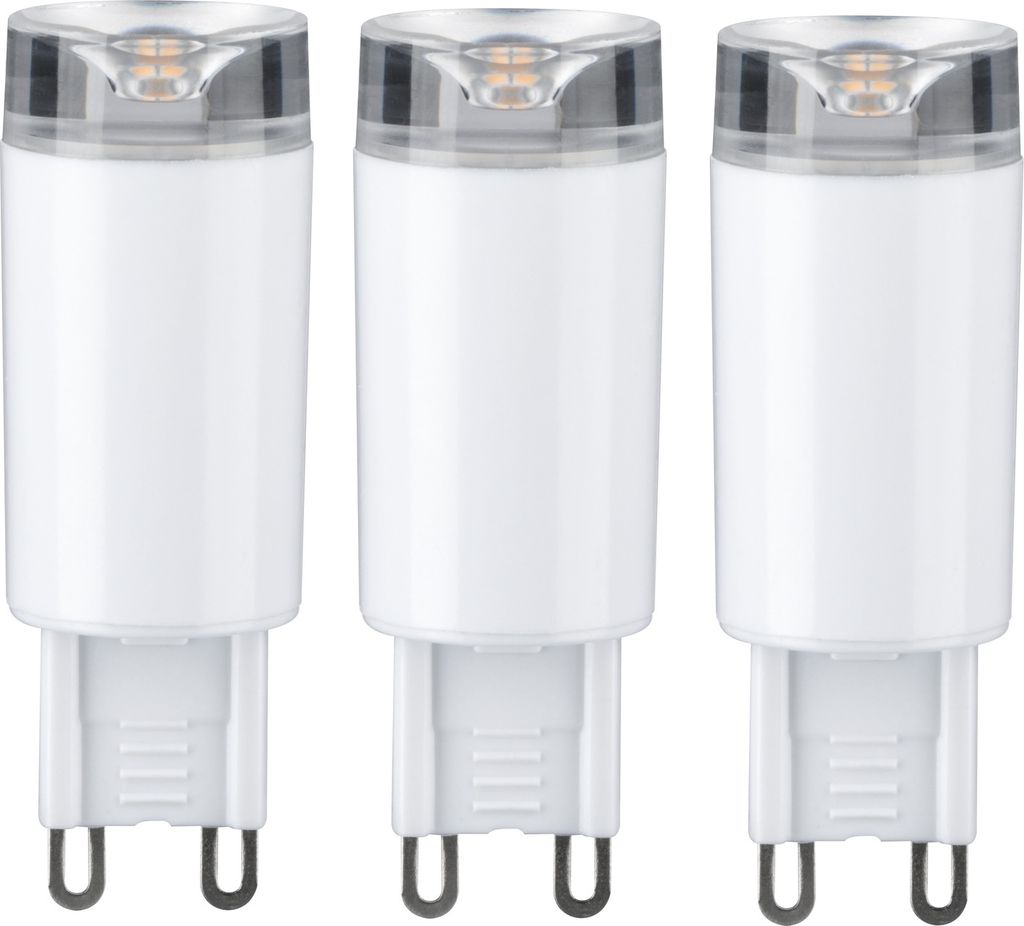 Paulmann LED 3er-Pack Stiftsockel 2,4W G9 230V 2700K Produktbild 