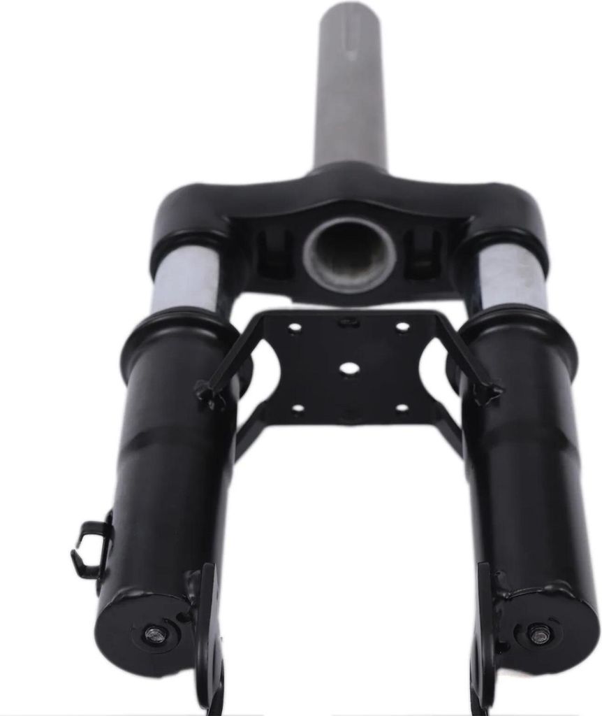 E-Scooter/E-Tretroller Vordergabel - Stoßdämpfer - Passend für M365/1S/Pro/Pro2/Mi3 - Aluminiumlegierung - 14×38 cm - Schwarz