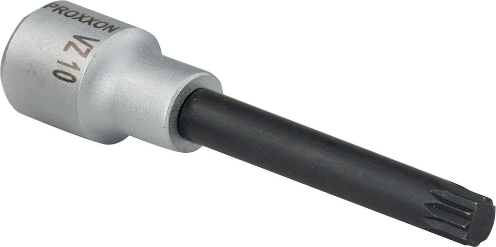 PROXXON 23376 Vielzahn XZN Einsatz Bit Nuss VZ9 Länge 100mm Antrieb 12,5mm 1/2'