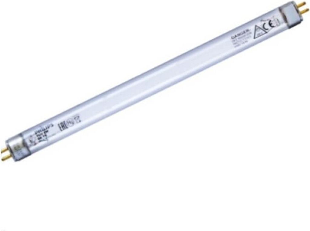 UV Lampe 6 watt Anschluss 2+2 pin G5 für Entkeimungsanlage und Desinfektionsanlage