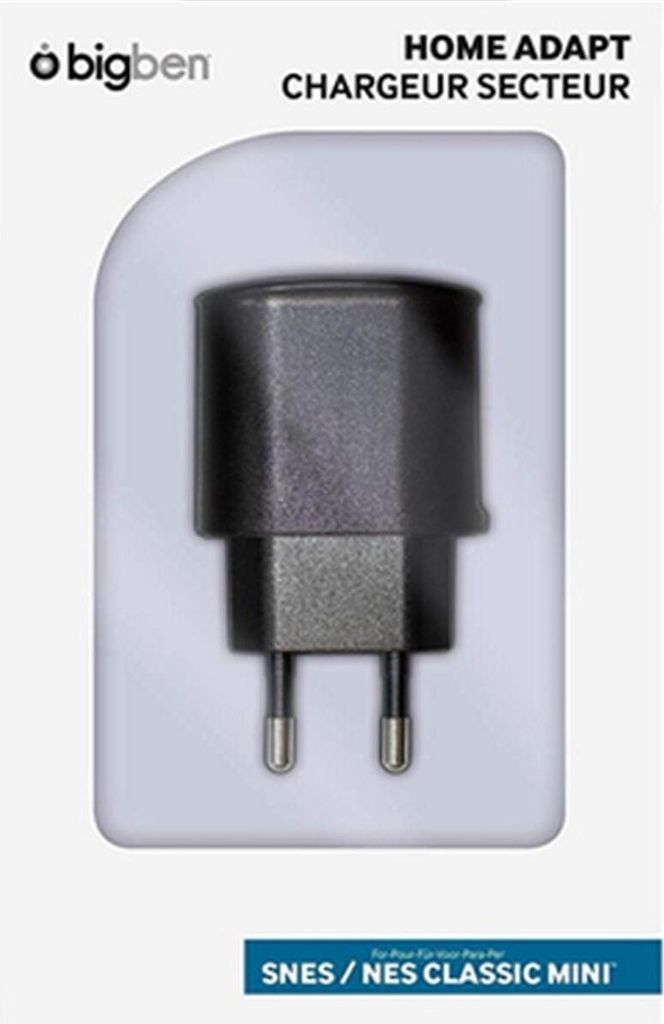 Bigben Interactive SNESMINIADAPT, Drinnen, AC, 5 V, Schwarz