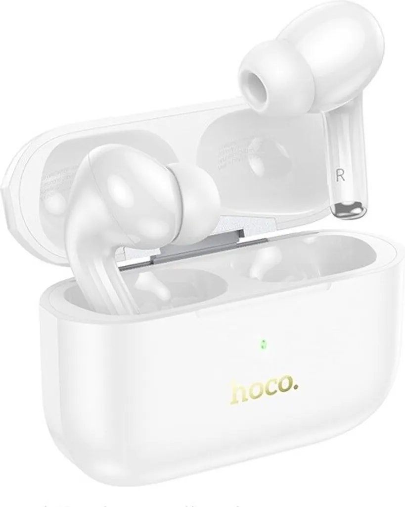 Évitez les Câbles Emmêlés avec les Écouteurs Hoco EW56 Plus Bluetooth Blanc