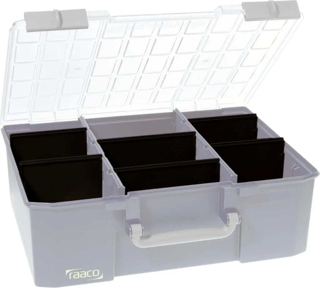Set de 6 Godets de Rechange pour Valise Raaco CarryLite 150 Série 136044