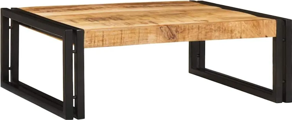 vidaXL Mensola da bagno marrone 65 x 50 x 23 cm Legno massiccio di mango grezzo