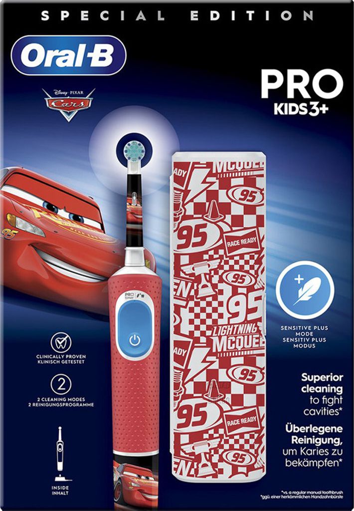 Oral B Elektrische Zahnbürste Pro Kids Cars