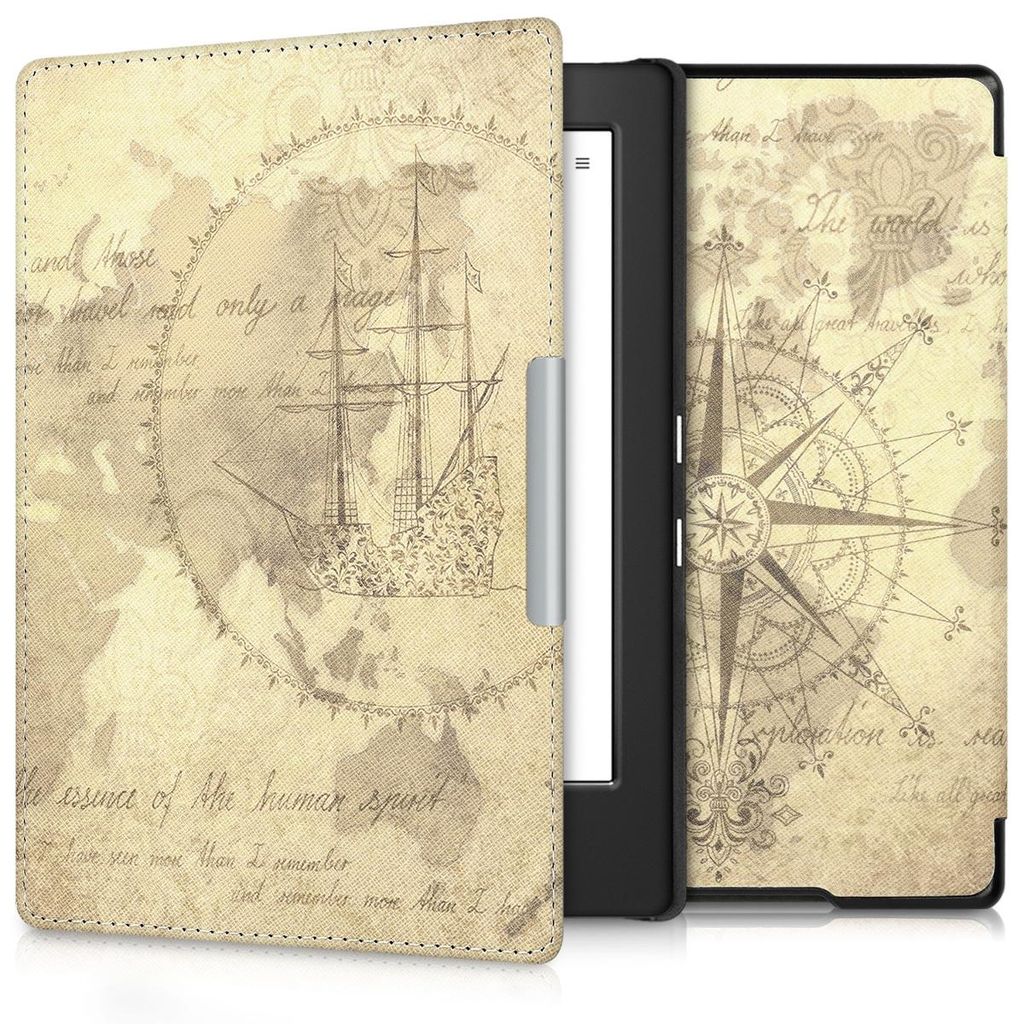 kwmobile 31485.23, Folio, Braun, Kobo, Kunstleder, Aura H2O Produktbild 