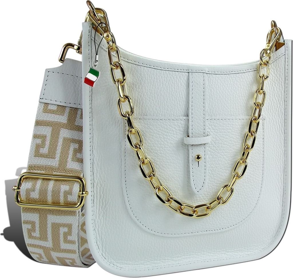 Citytasche weiß Florence Tasche Leder D2OTF158W