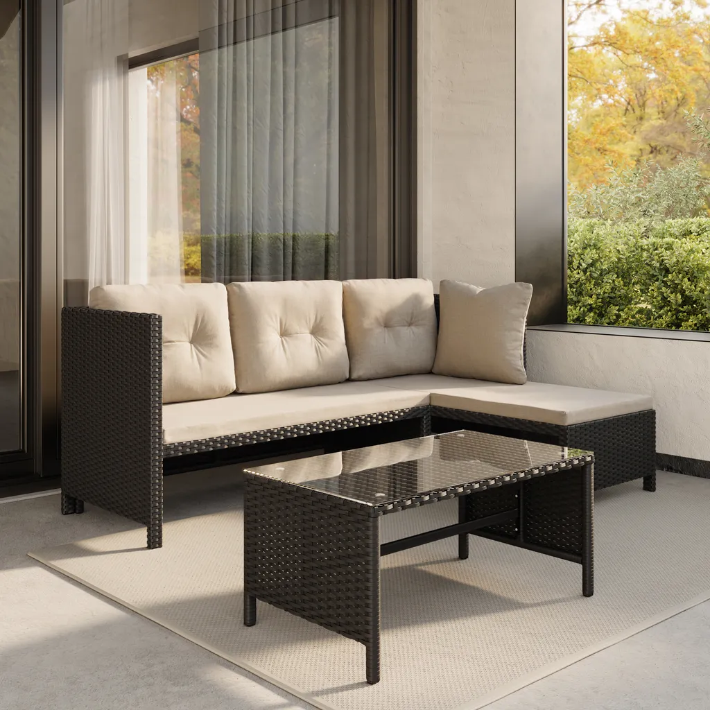 Aménagement salon de jardin pour repas et détente sur balcon et terrasse