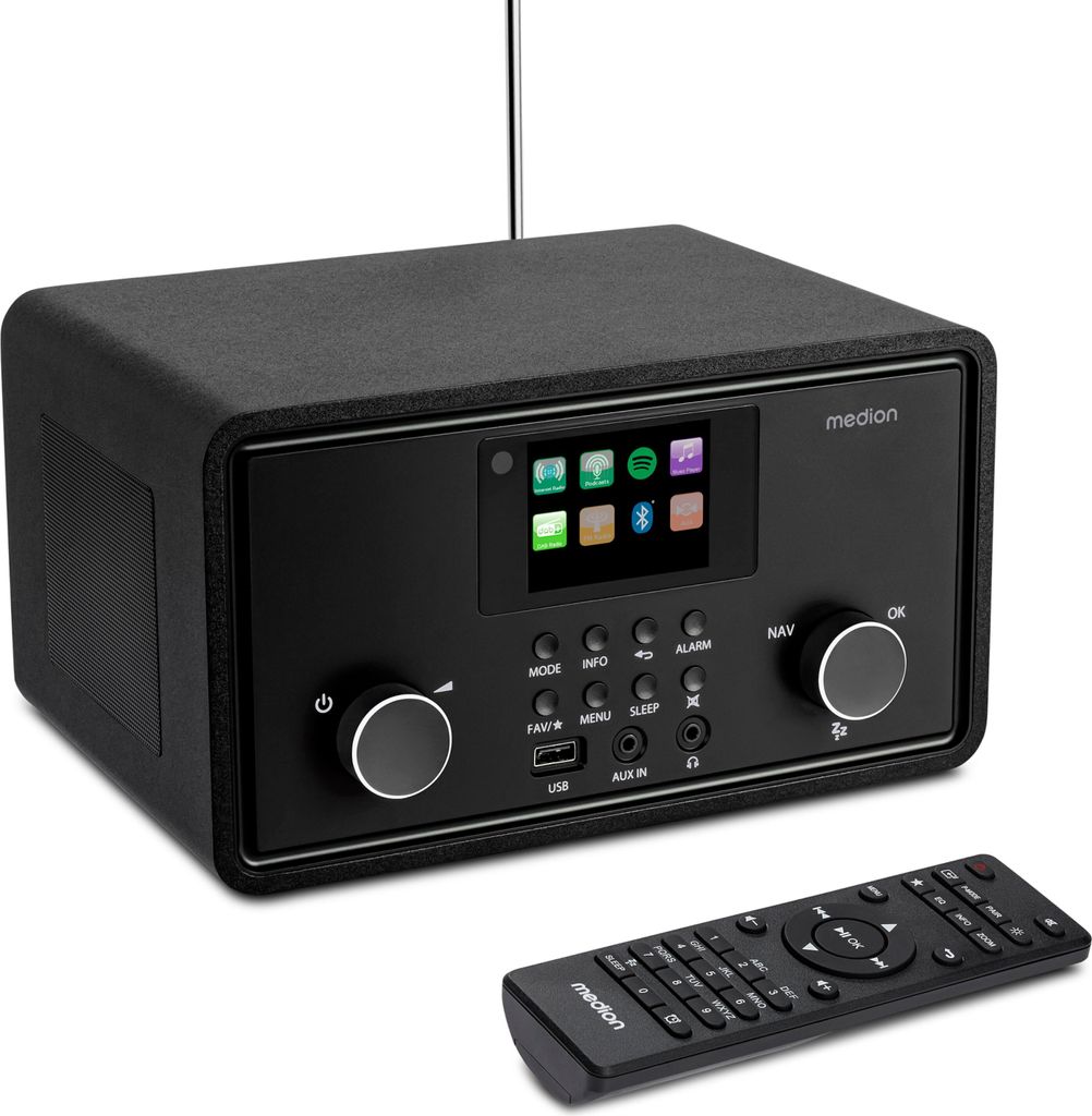 MEDION P85027 Internetradio (DAB Plus, UKW Radio, Spotify Produktbild 